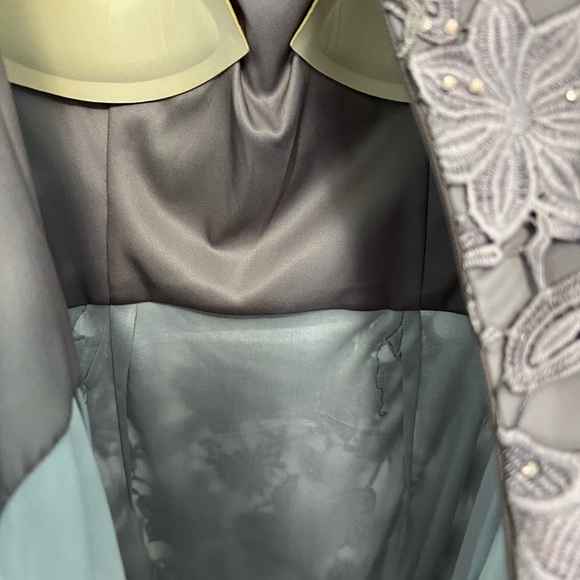 Mother of the Bride Gown - Size 12 Champagne Ombré.  Never Worn/Brand New - Picture 13 of 17